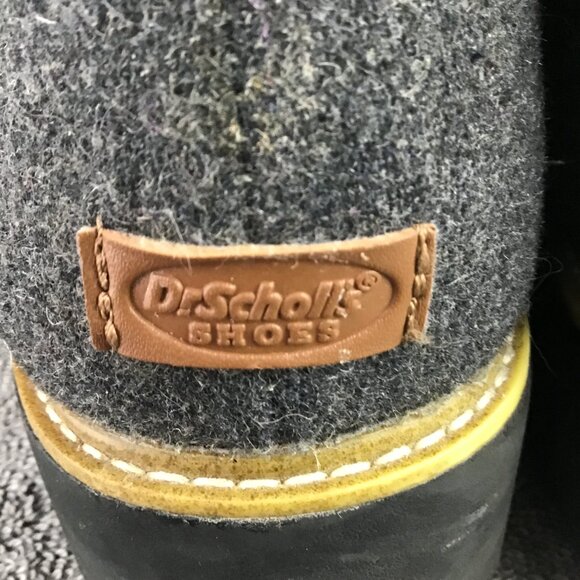 Dr. Scholl's Women's So Comfy Waterprooof Wedge Boot Bootie Charcoal Sz 8M - Picture 8 of 10